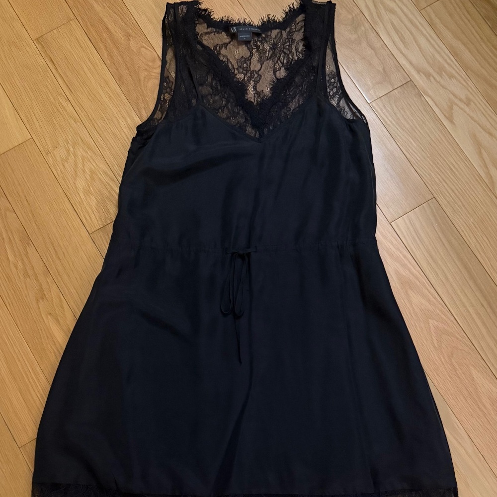 Armani Exchange women’s silk dress